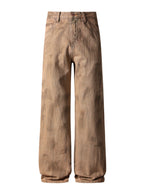 TAN RELAXED DENIM