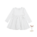 The Long Sleeve Dress - Oatmeal
