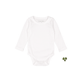 The Long Sleeve Onesie - White