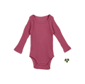 The Long Sleeve Onesie - Raspberry
