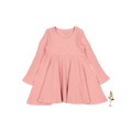 The Long Sleeve Dress - Rose