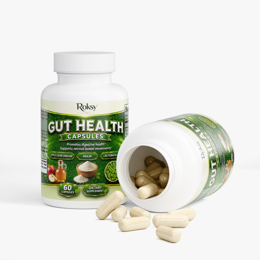 Gut Health and Probiotics Digestive Support 60 Capsules