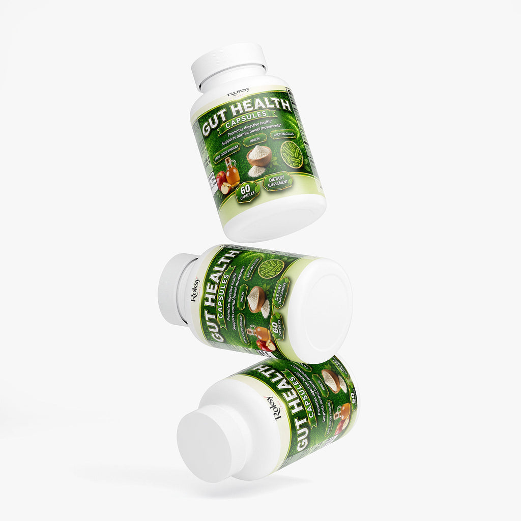 Gut Health and Probiotics Digestive Support 60 Capsules
