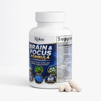 Brain Health Supplement for Focus & Clarity 60 ct – Nootropic Brain Support for Memory & Energy