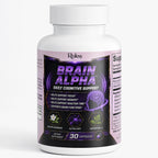 Brain Alpha 30 Days Supply Daily Cognitive Support, Brain Health supplement