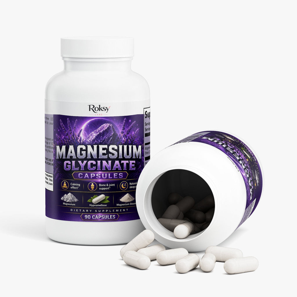 Magnesium as Glycinate Capsules for Wellness 90 Caps
