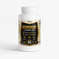 Ayurvedic Complex with Ashwagandha Withania - 60 Capsules Turmeric, Magnesium Stearate