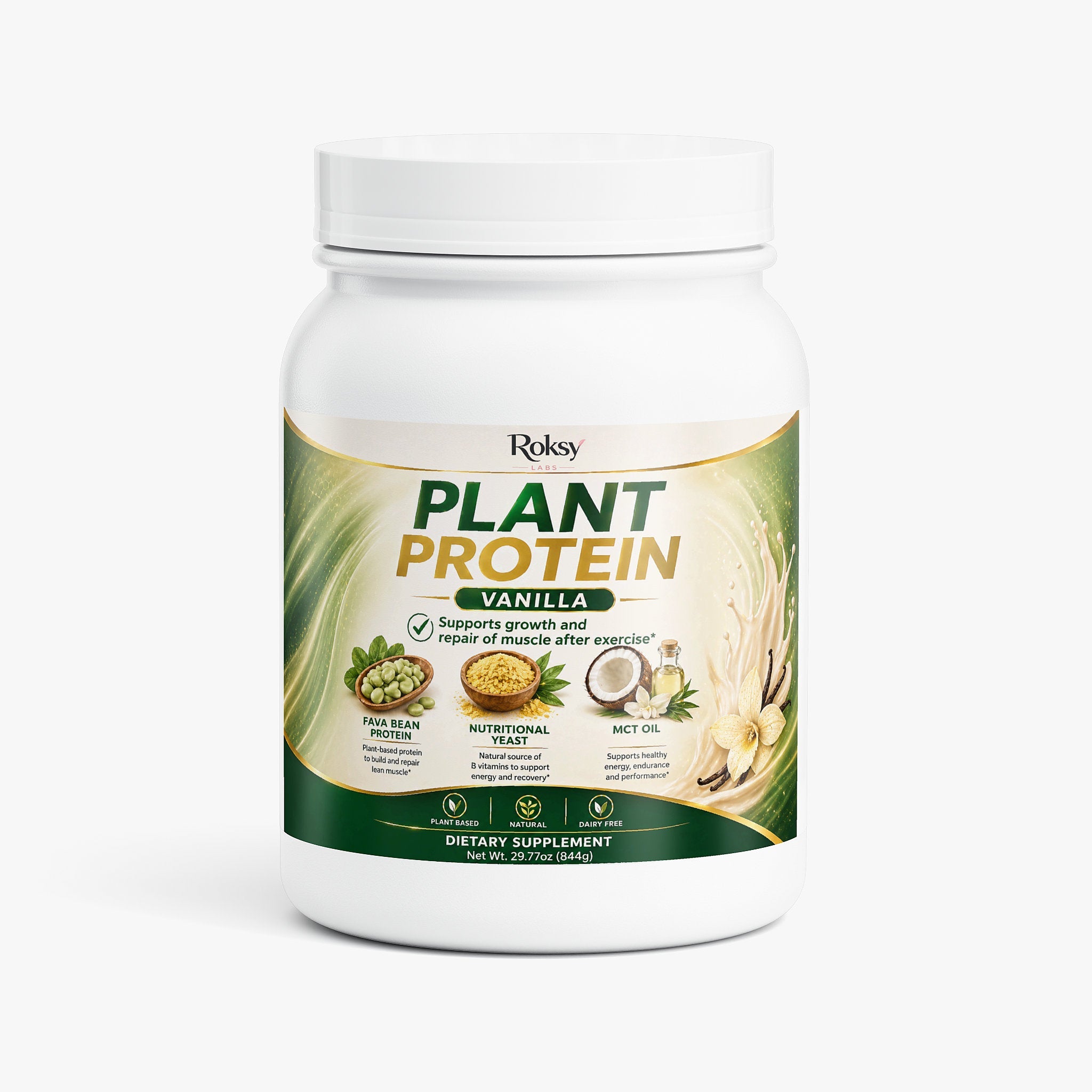 Plant-Based Protein Powder for Muscle Support 2lb