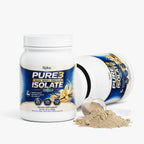 PURE3 Vanilla Protein Whey Powder - 100% Isolate 2 lb