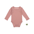 The Long Sleeve Onesie - Rosewood