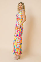 TEA PARTY WOVEN MAXI DRESS