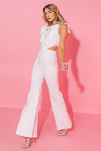 ON THE WAY-OUT DENIM JUMPSUIT