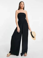 Stylish Samir Loose Tube-top Jumpsuit