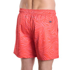 Men’s Premium Compression-Lined Hybrid Shorts – Sand Waves Heat and Bloom