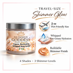 Organic Shimmer Body Butter 2 oz – Travel