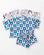 Shorts Set | Checks & Stars