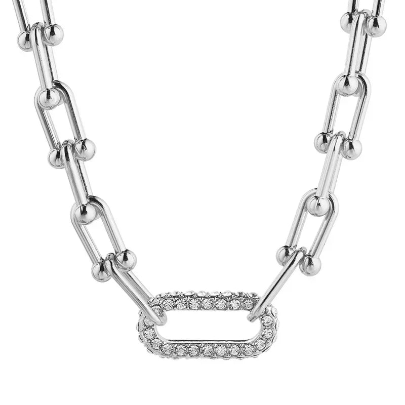 MyClosetAid Gold Necklace with Diamond Jewelry Engagement Rings Style