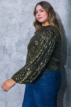 HOPE YOU REMEMBER SEQUIN TOP