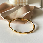 Bamboo Cuff Bangle Bracelet - Sori Style