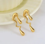 Bold Waterdrop Statement Earring