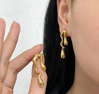 Bold Waterdrop Statement Earring