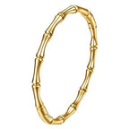 Bamboo Cuff Bangle Bracelet - Sori Style