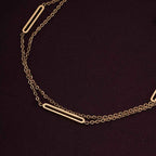 Bar Charm Bracelet