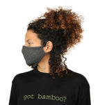 Spun Bamboo Breathable Face Mask - Natural, Silky Soft, Ultra Comfortable