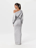 Stella Knitted Evening Dress: Knitted Elegance