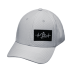 Surf Hat - Airmesh - Athletic Fit - Gray - Fabric Back