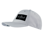 Surf Hat - Airmesh - Athletic Fit - Gray - Fabric Back