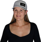 Surf Hat - Airmesh - Athletic Fit - Gray - Fabric Back
