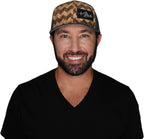 Surf Hat - Baseball Hat Fit - Cork - Charcoal Gray - Trucker Mesh