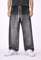 CHARCOAL DIPPED SWEATPANTS