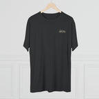 Camo Logo Mountain - Tri-Blend Crew Tee