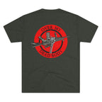 Over My Dead Body -  Tri-Blend Crew Tee