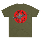 Over My Dead Body -  Tri-Blend Crew Tee