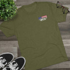 Over My Dead Body -  Tri-Blend Crew Tee
