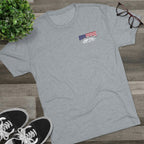 Over My Dead Body -  Tri-Blend Crew Tee