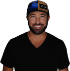 Tahoe Hat - Baseball Hat Fit - Cork Hybrid - Emerald Bay Sunrise - Trucker Mesh