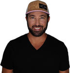 Tahoe Hat - Baseball Hat Fit - Cork - Pink / Gray - Trucker Mesh