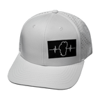 Tahoe Hat - Baseball Hat Fit - White - Laser Mesh