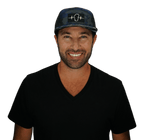 Tahoe Hat - Flat Bill - Navy Camo / Black - Jersey Mesh