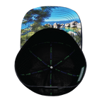 Tahoe Hat - Flat Bill - Navy / Gray / Black - Laser Mesh