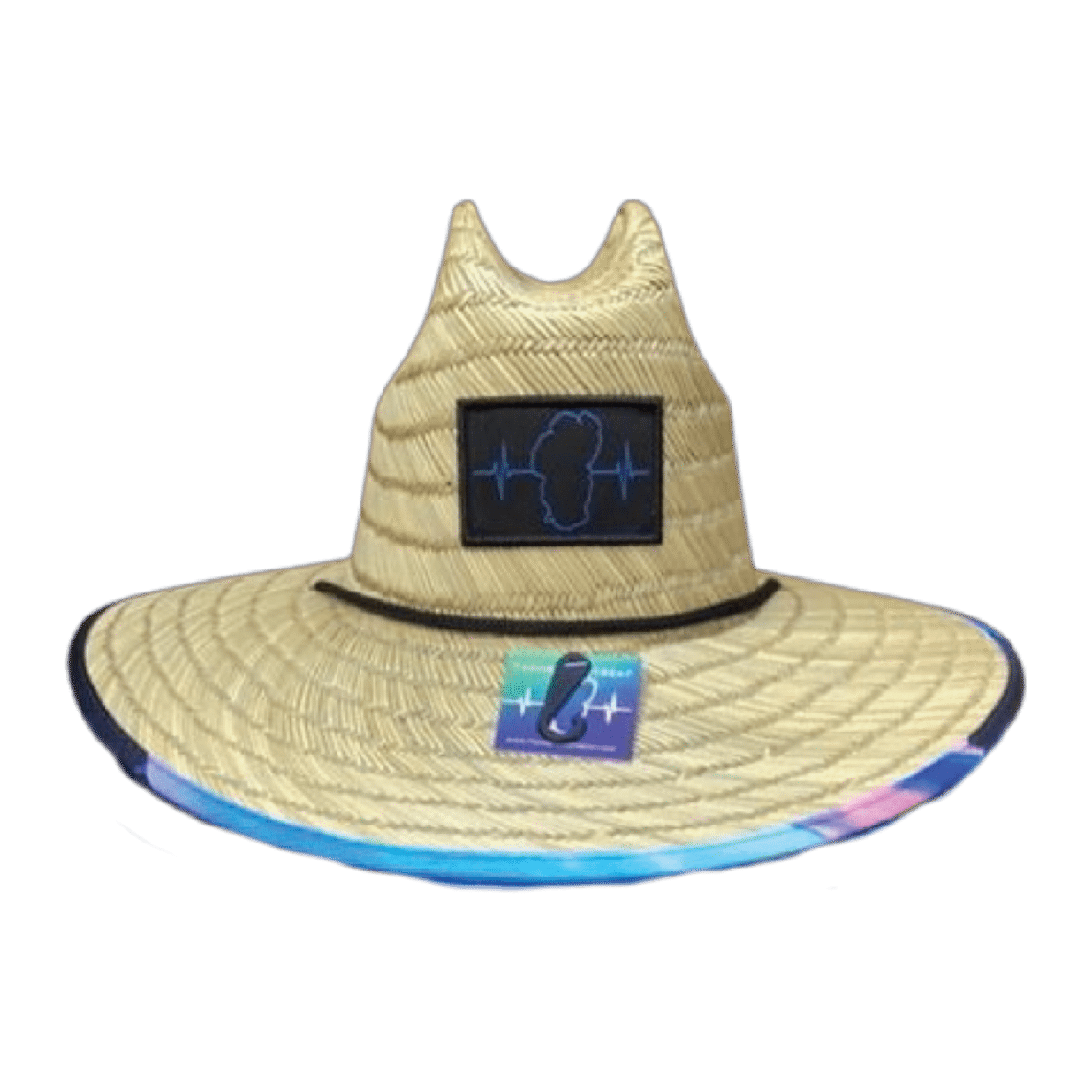 Tahoe Straw - Sun Hat - Emerald Bay Sunrise