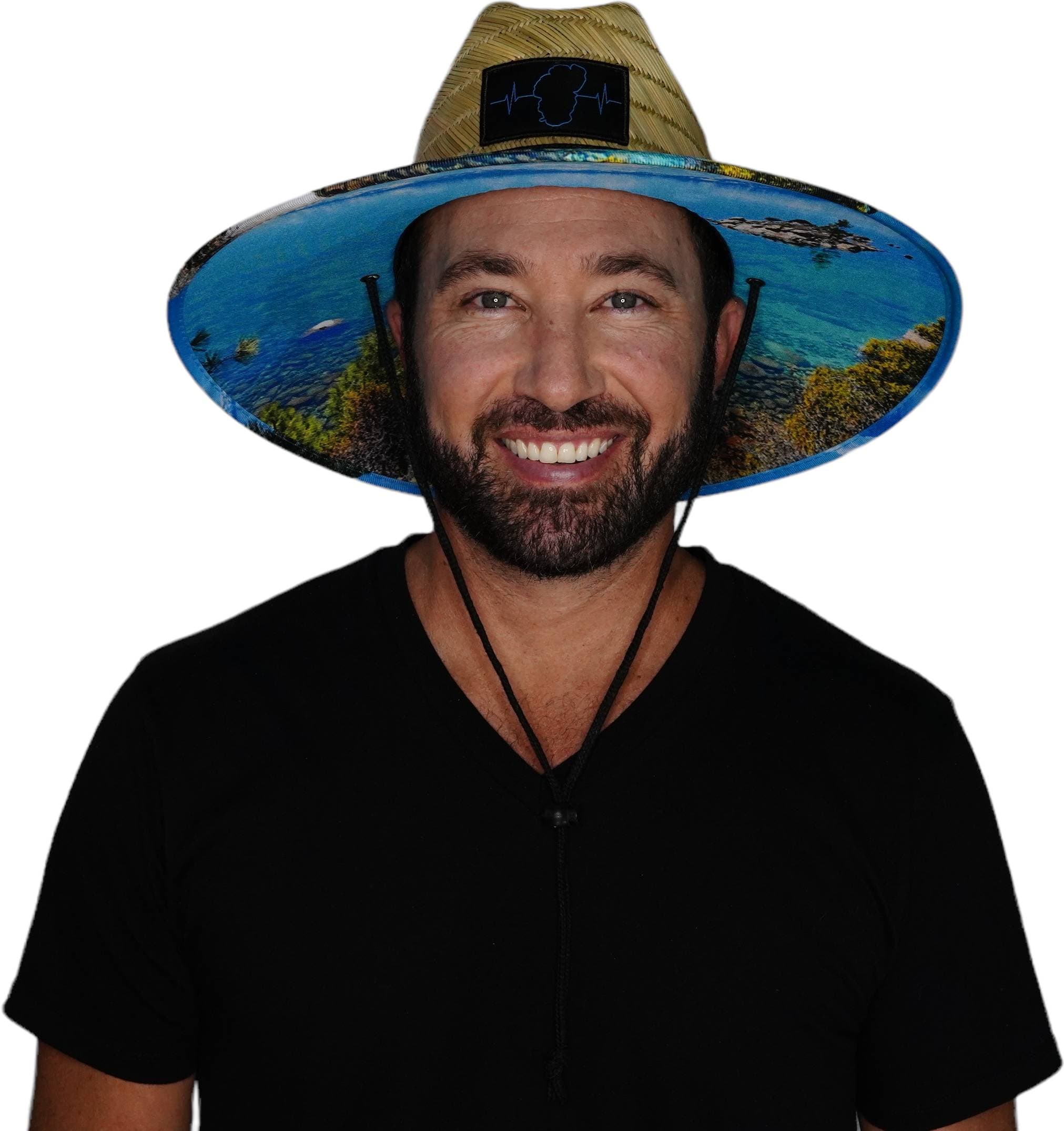 Tahoe Straw - Sun Hat - Glass