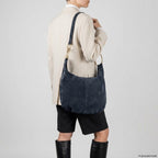 Italian Genuine Suede Hobo Bag | Belluno