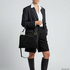 Italian Genuine Suede Shoulder Bag | Modena