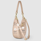 Italian Genuine Suede & Full-Grain Leather Shoulder Bag | Arezzo
