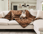 PupProtector™ Summer Short Fur Waterproof Throw Blanket - Sable Tan